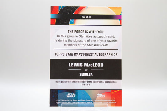 FA-LEM - Lewis MacLeod as Sebulba