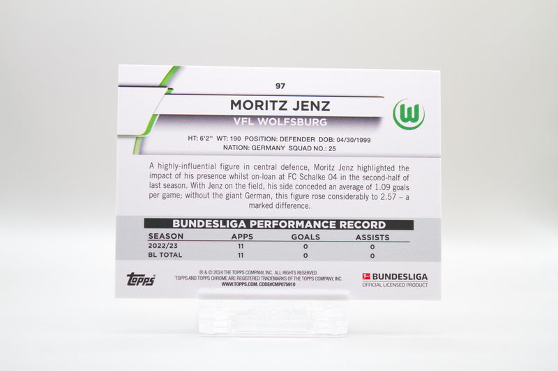 97 - Moritz Jenz 007/175 (Jade) (RC)