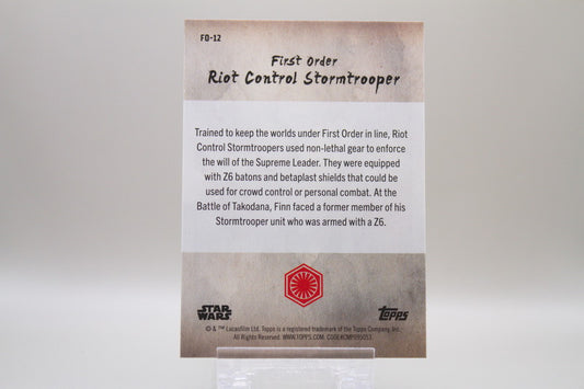 FO-12 - First Order Riot Control Stormtrooper
