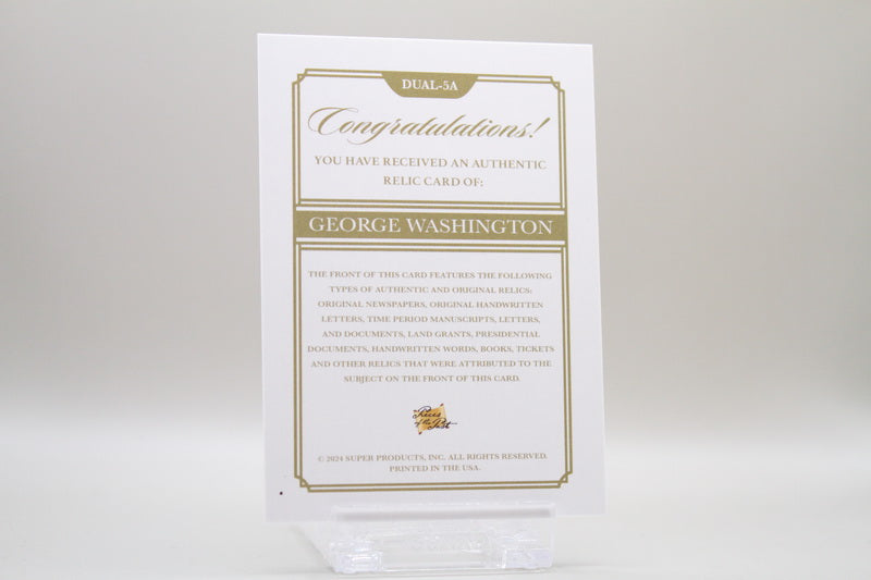DUAL-5a - George Washington