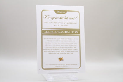 DUAL-5a - George Washington