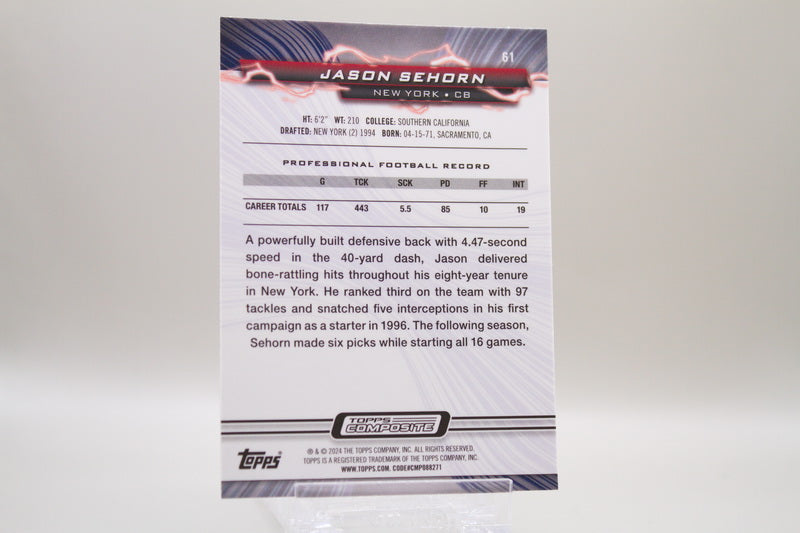 61 - Resurgence - Jason Sehorn