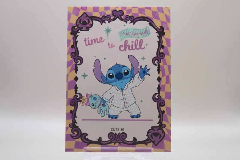 CUTE-30 - Stitch  - Time to chill