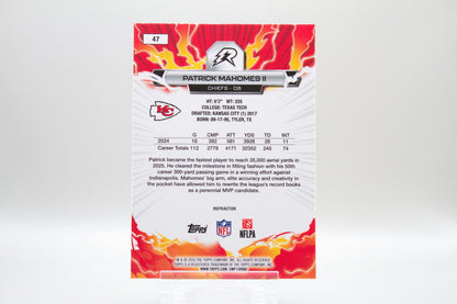 47 - Patrick Mahomes II (Refractor)