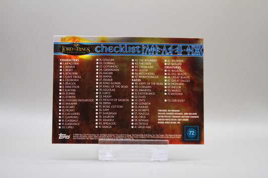 72 - Checklist