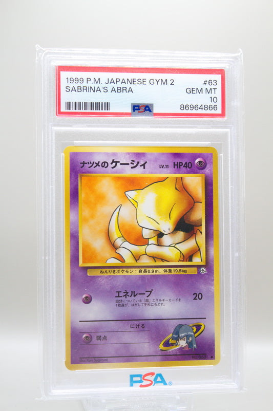 PSA 10 - Sabrinas Abra 63