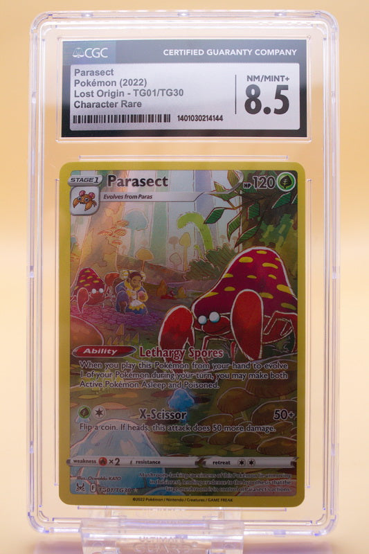 CGC 8.5 - Parasect TG01/TG30