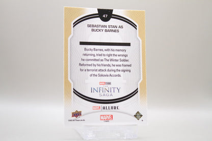 47 - Sebastian Stan as Bucky Barnes