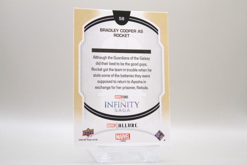 58 - Bradley Cooper as Rocket