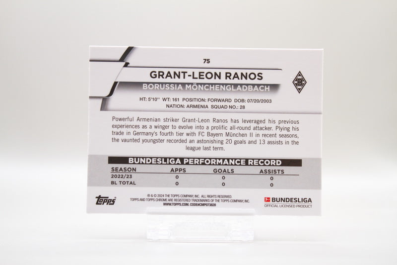 75 - Grant-Leon Ranos (RC)