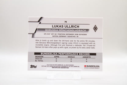 76 - Lukas Ullrich RC)