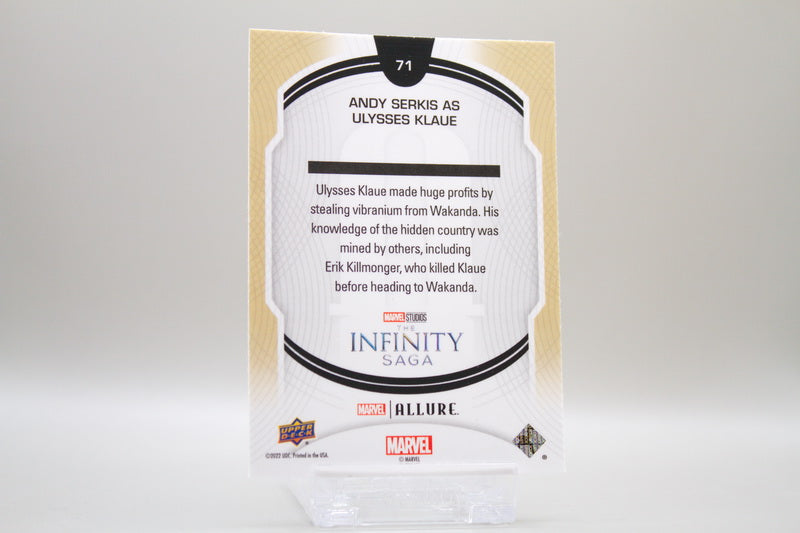 71 - Andy Serkis as Ulysses Klaue