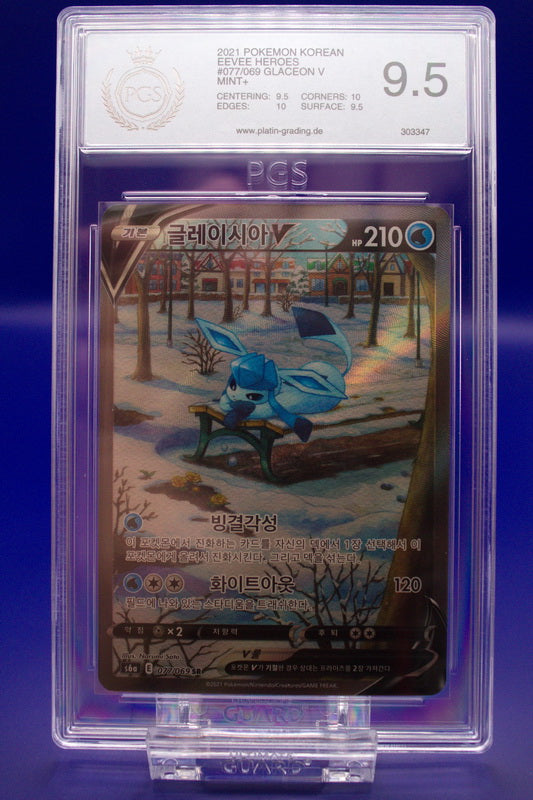 PGS 9.5 - Glaceon V 077/069