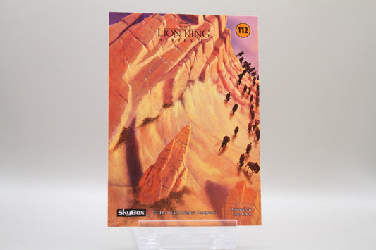 112 - Scenic Puzzle Cards - Wildebeast Stampede