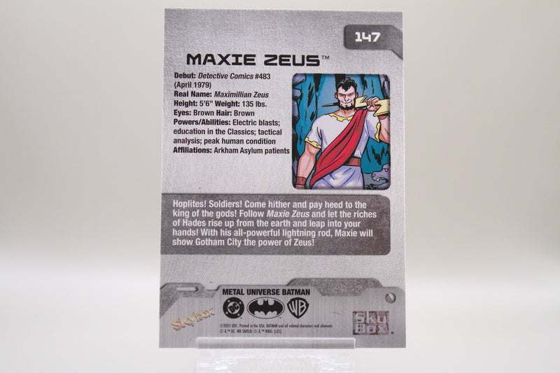 147 - Maxie Zeus