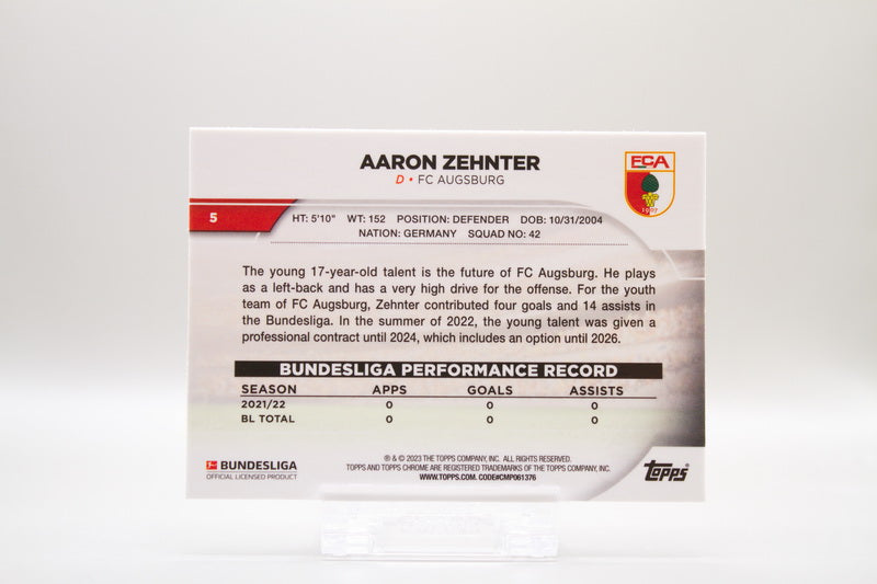 5 - Aaron Zehnter (RC)