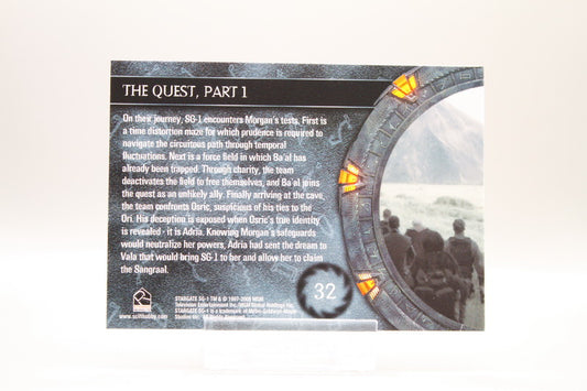 32 - The Quest, Part 1