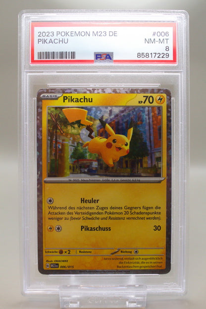 PSA 8 - Pikachu M23 006