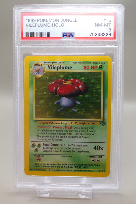 PSA 8 - Vileplume JU 15