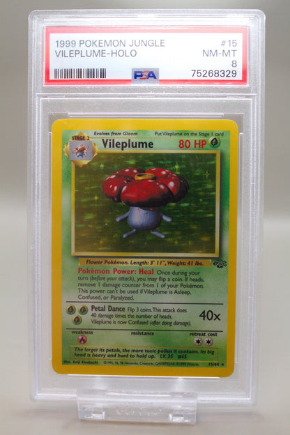 PSA 8 - Vileplume JU 15