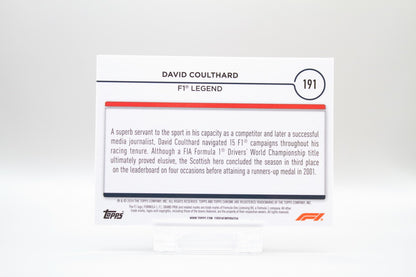 191 - David Coulthard