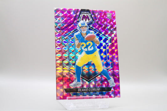 368 - Rookies - Blake Corum (RC) Pink Camo Mosaic Prizm
