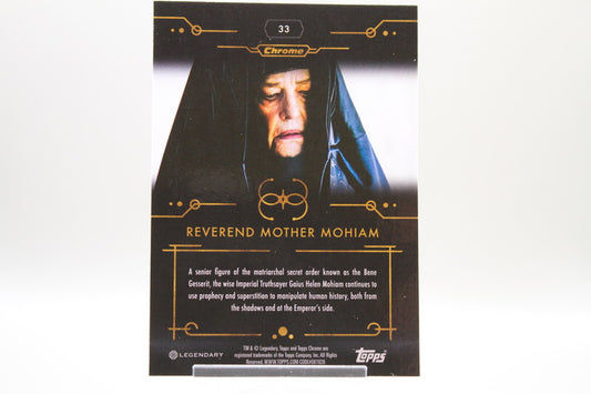 33 - Reverend Mother Mohiam (Refractor)