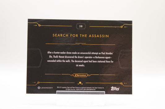 58 - Search for the Assassin /175 (Aqua)