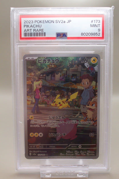 PSA 9 - Pikachu 173/165