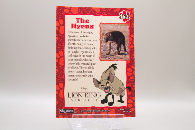 162 - Animal Trivia Cards - The Hyena