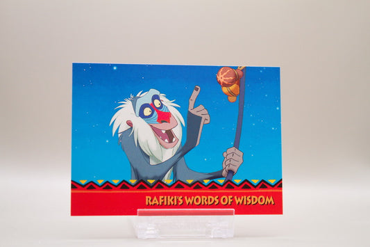 167 - Rafiki's Words Of Wisdom - "You Follow Old Rafiki. He Knows The Way."