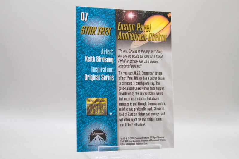 7 - Ensign Pavel Andreivich Chekov