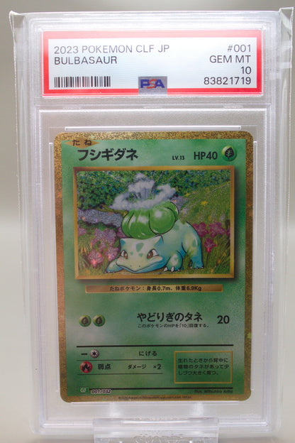 PSA 10 - Bulbasaur 001/032