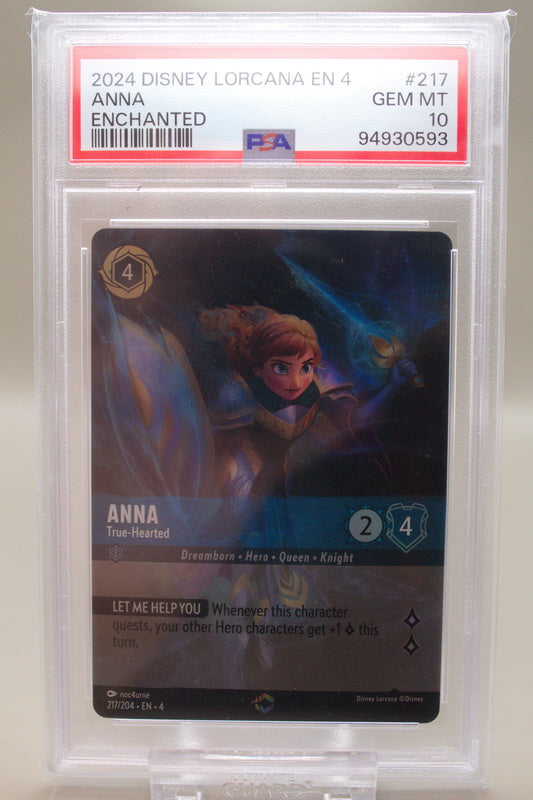 PSA 10 - Anna - Wahres Herz (V.2) 217