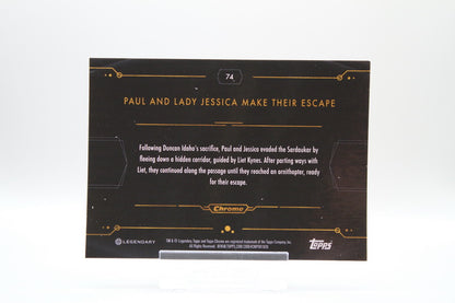74 - Paul and Lady Jessica make their Escape
