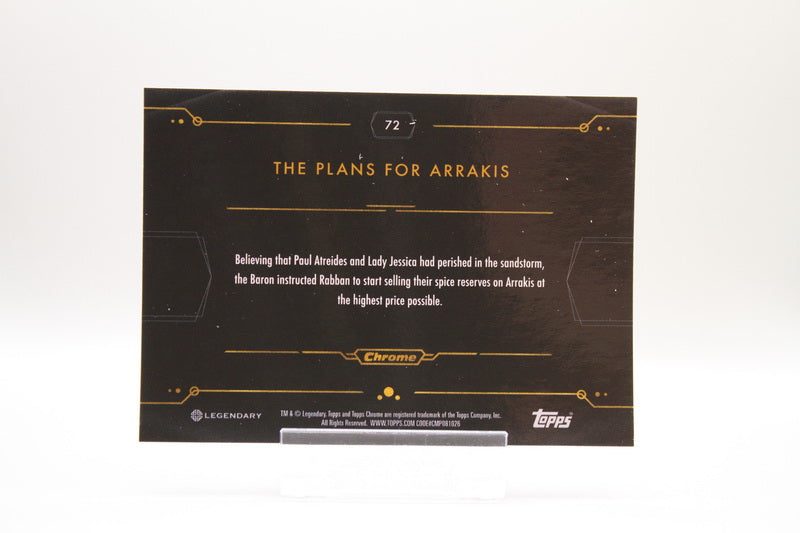 72 - The Plans for Arrakis