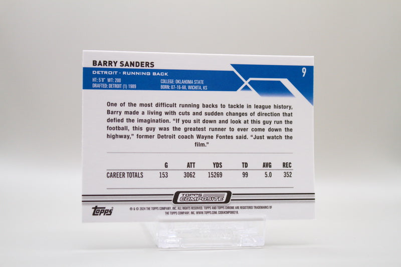 Detroit Lions Base Lot #1 - 6 Karten