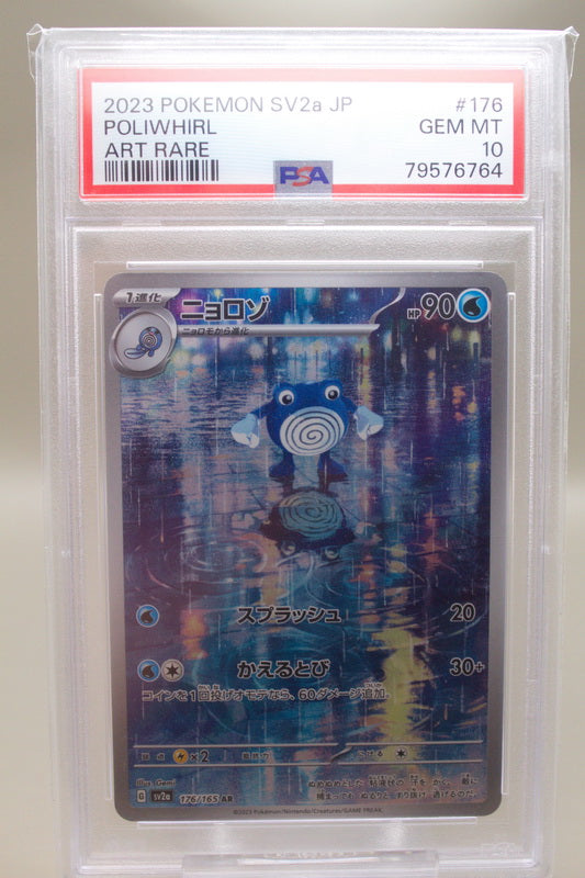 PSA 10 - Poliwhirl 176/165