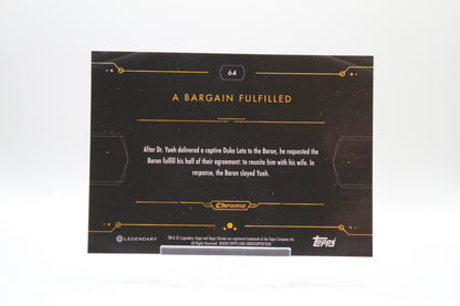 64 - A bargain fulfilled