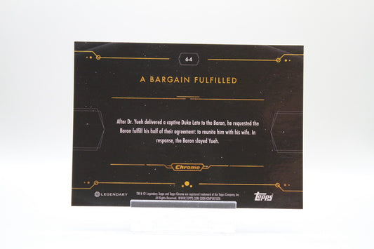 64 - A bargain fulfilled