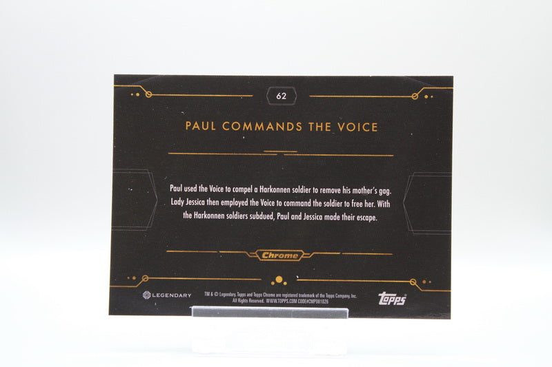 62 - Paul Commands the Voice