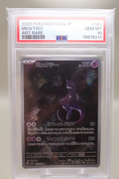 PSA 10 - Mewtwo 183/165