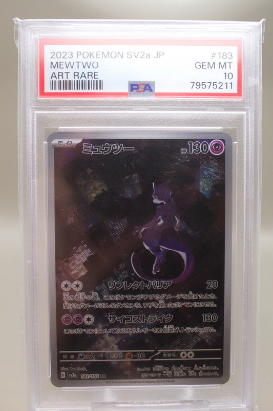 PSA 10 - Mewtwo 183/165