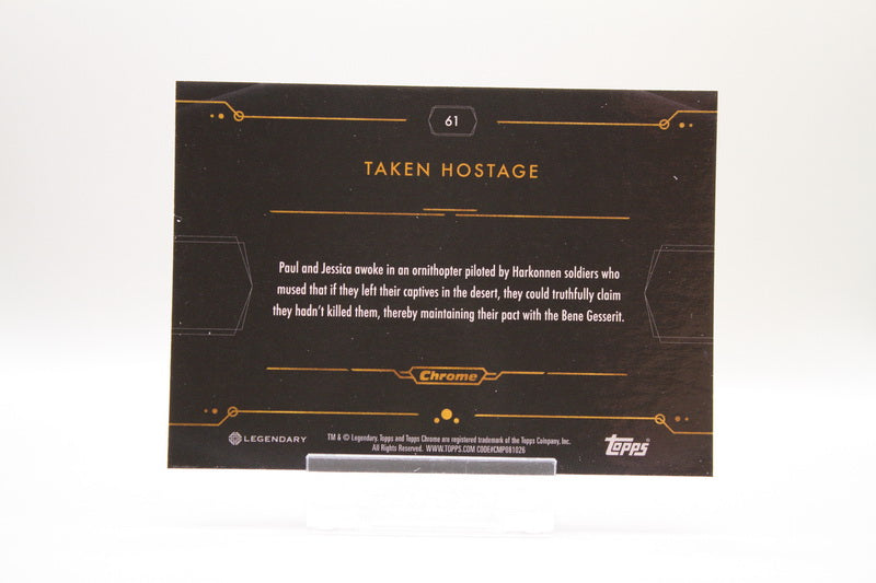 61 - Taken Hostage