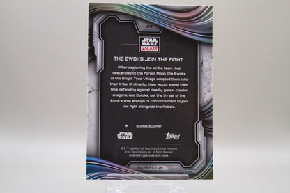 28 - The Ewoks join the Fight (Refractor)