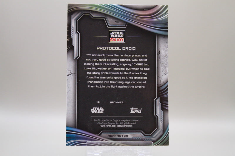 10 - Protocol Droid (Refractor)