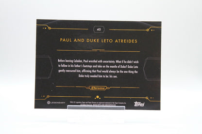 40 - Paul and Duke Leto Atreides