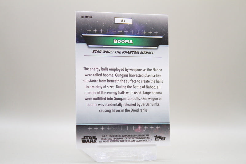 81 - Naboo - Booma (Refractor)