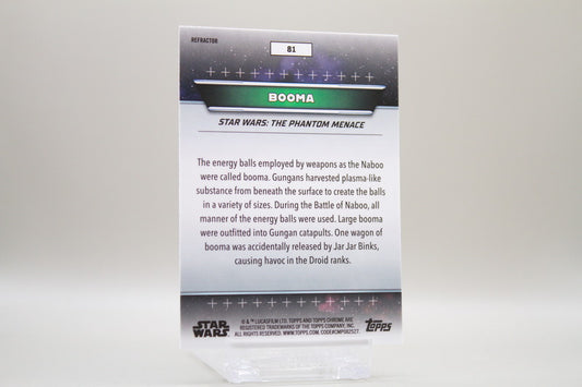 81 - Naboo - Booma (Refractor)
