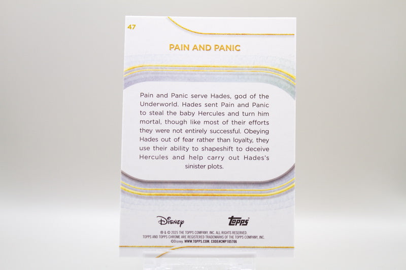 47 - Pain and Panic